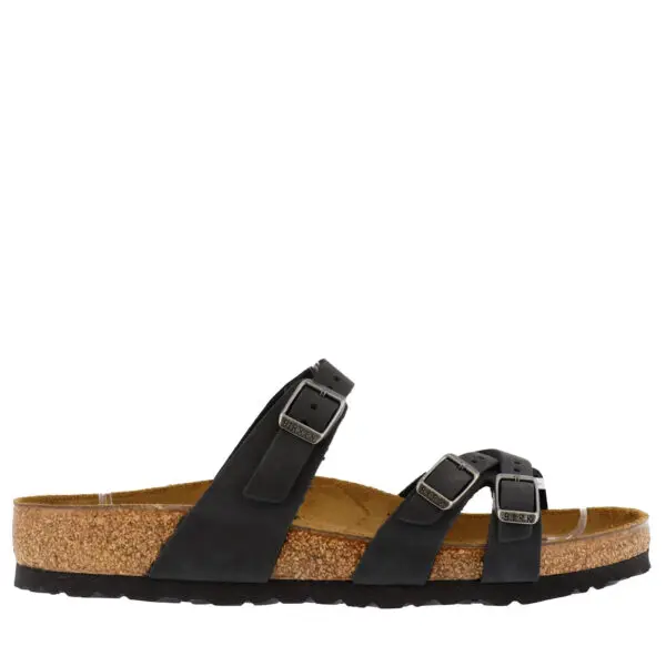 Birkenstock Franca Black Oil Ltr R