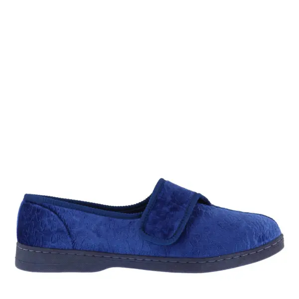 Foamtreads Ladies Jewel 2 Velcro Slipper