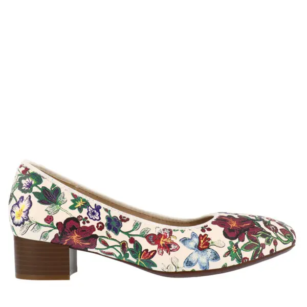 Rieker 49260 Leather Short Heel Pump