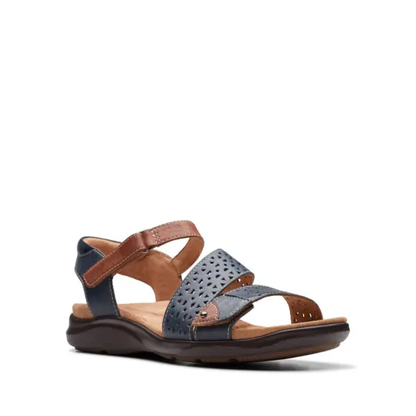 Clarks SS24 KITLYWAY NAVY 2