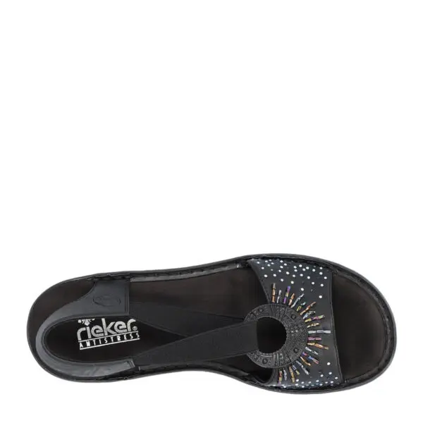 Rieker SS24 60880 BLACK 3