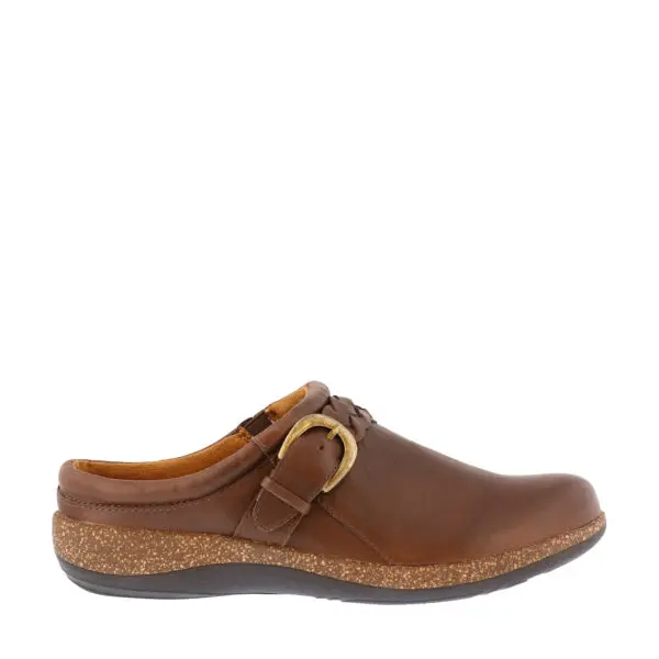 Aetrex Libby Buckled Slipon Clog