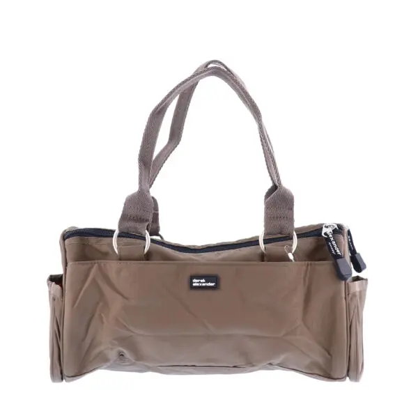 Derek Alexander Nylon 2 Handle Double Top Zip