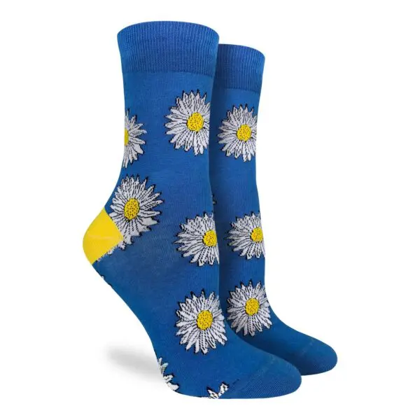 Good Luck Sock Womens Daisy Flowers