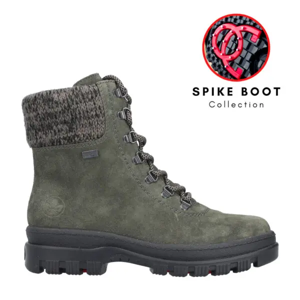 Rieker Wo X8233 Lace Up Mid Spike