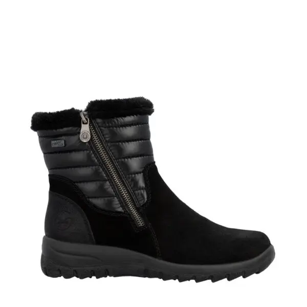 Rieker L7187 Side Zip Mid Boot