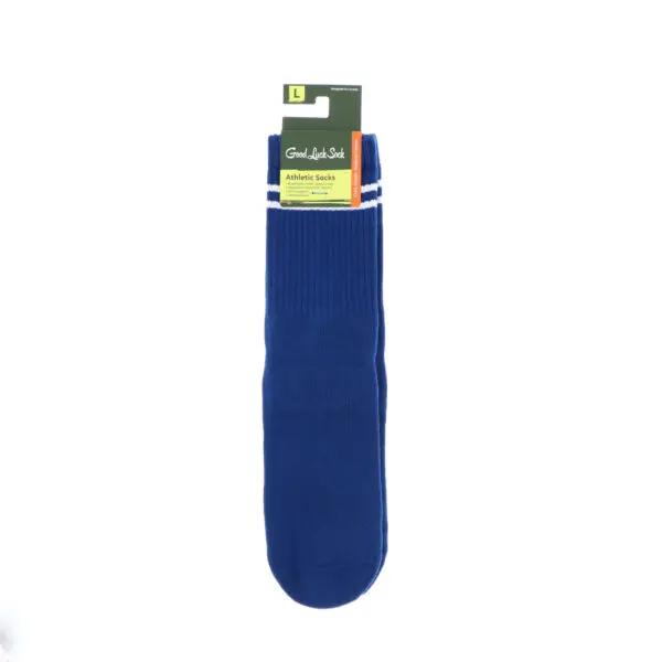 Good Luck Sock Mens Athletic Sock Denim