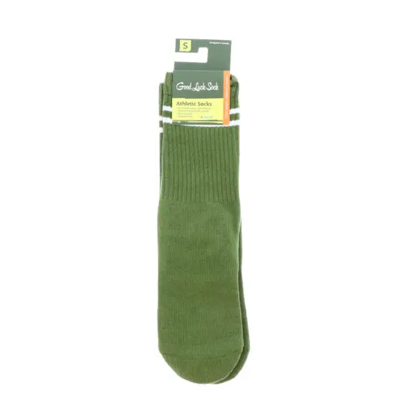 Good Luck Sock Womens Althletic Sock Olive