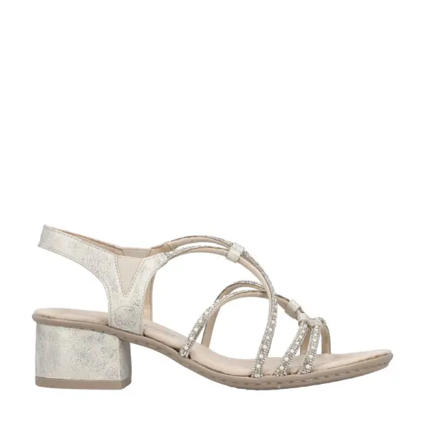 Rieker 64970 Strappy Heel Sandal