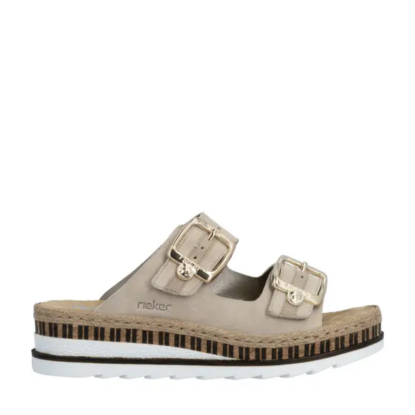 Rieker V7955 2 Strap Sandal