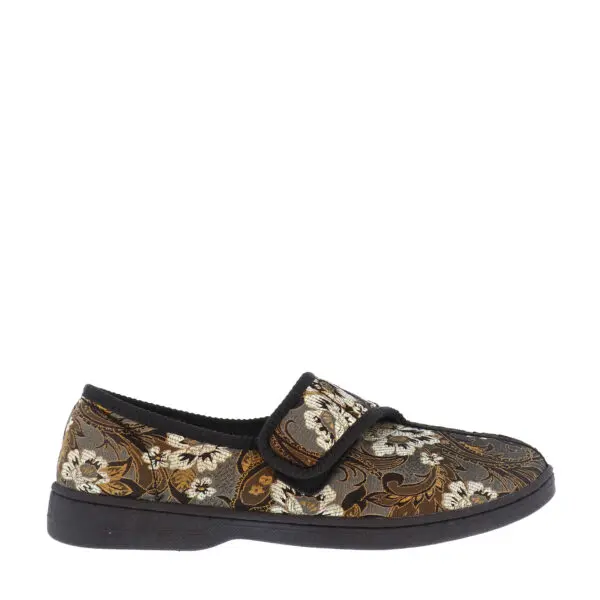 Foamtreads Ladies Jewel 2 Velcro Slipper