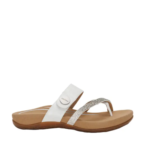 Aetrex Izzy Sparkle Thong Sandal
