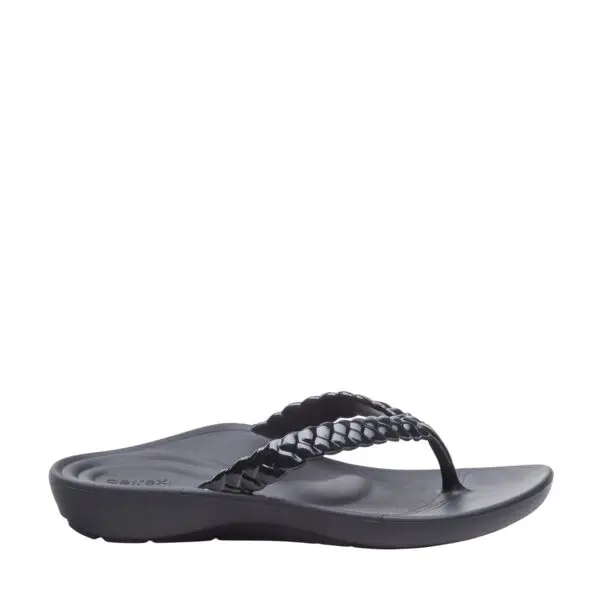 Aetrex Vicki Braided Flip Flop Eva