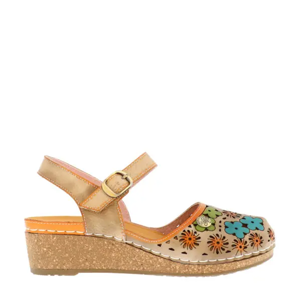 Laura Vita Pivoine Closed Toe Sandal