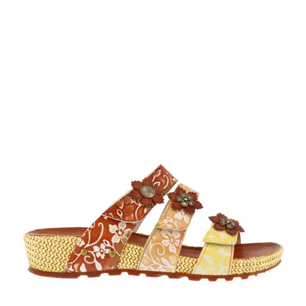 Laura Vita Le Lys Three Strap Sandal