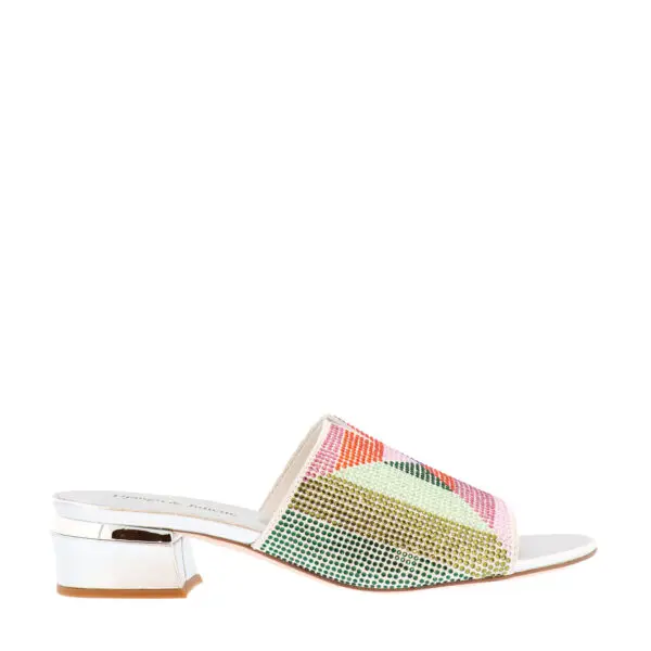 Django & Juliette Tammys Beaded Slide Heel