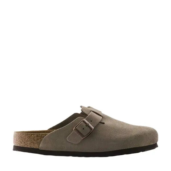 Birkenstock Boston Soft Taupe Suede N