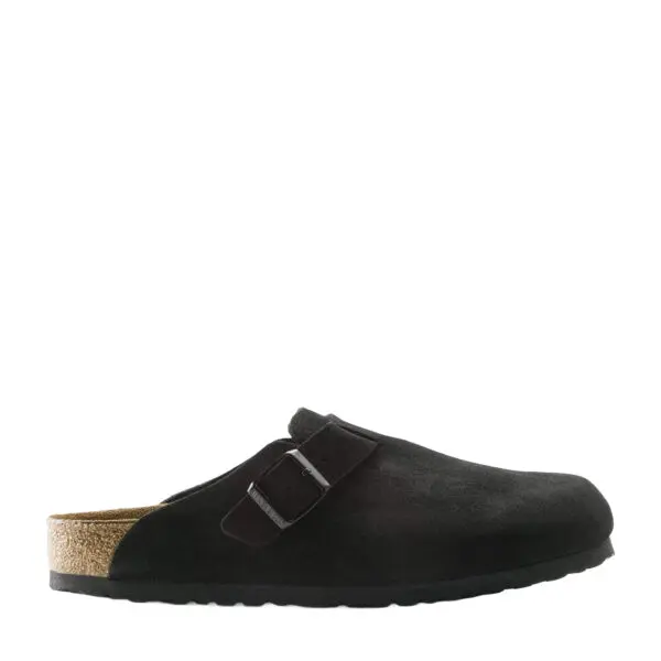 Birkenstock Boston Soft Black Suede R