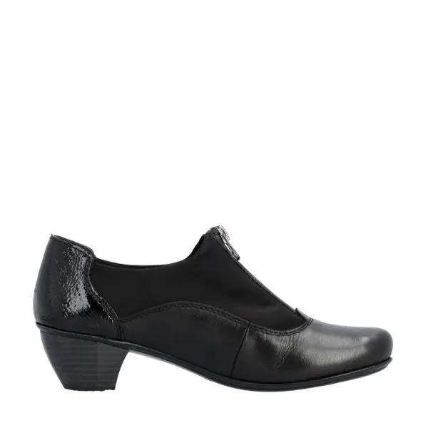 Rieker 41765 Front Zip Heel
