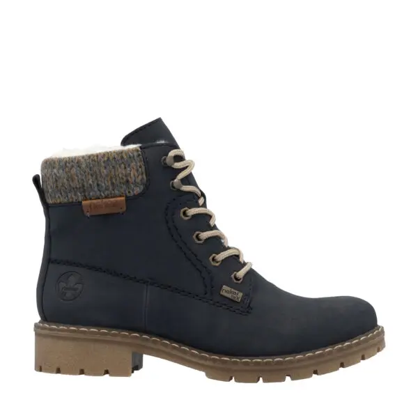 Rieker Wo Y9118 Short Cuffed Boot