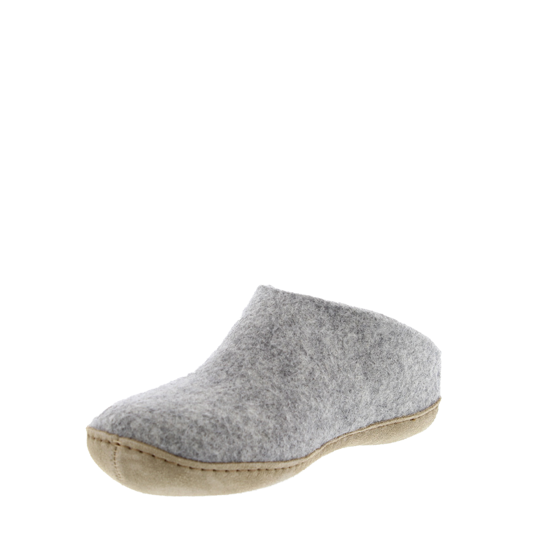 Glerups Leather Sole Slipper Open Heel - Kunitz Shoes