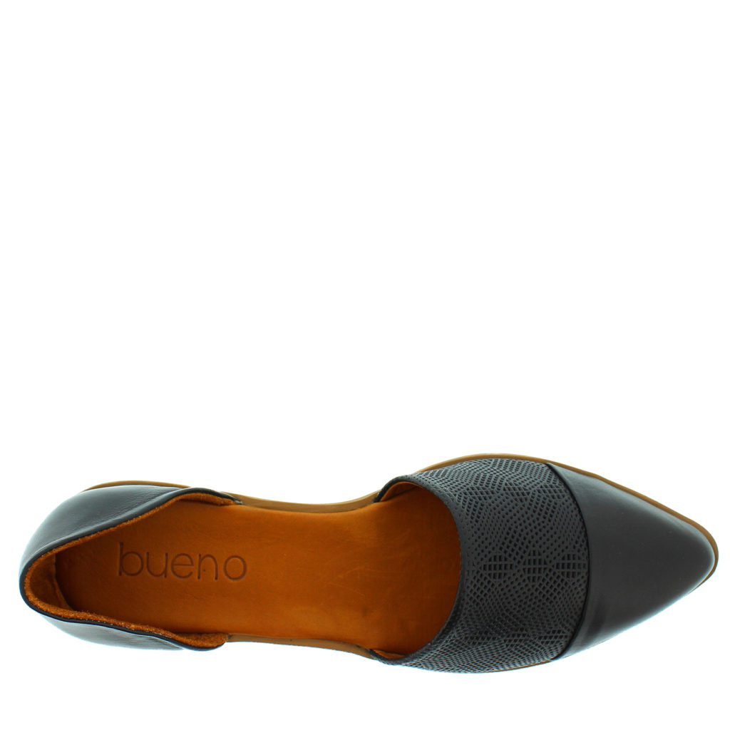Bueno Bella Open Side Flat Shoe Kunitz Shoes