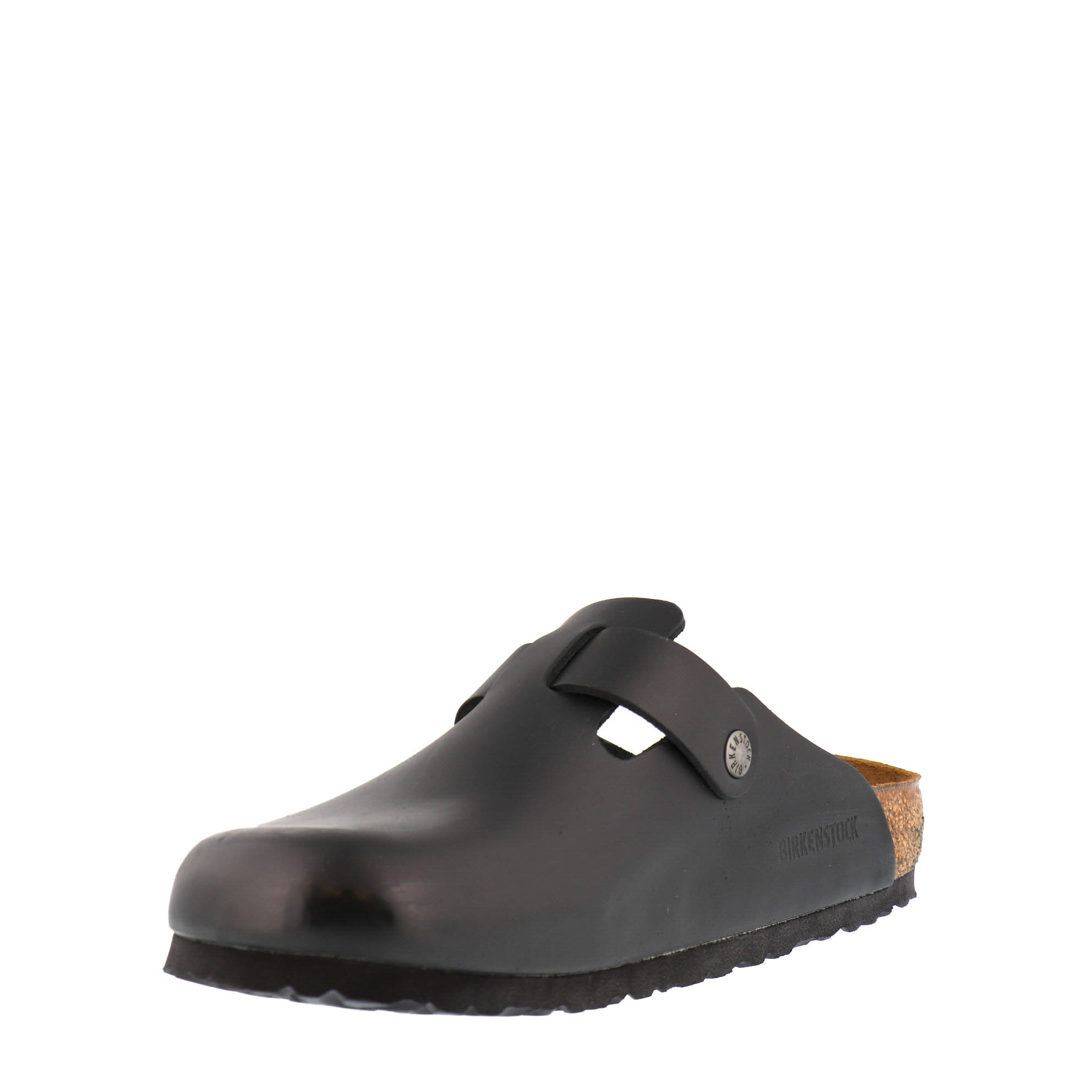 靴 BIRKENSTOCK BOSTON BLACK leather Birkenstock Boston Oiled Leather Black R - Kunitz Shoes