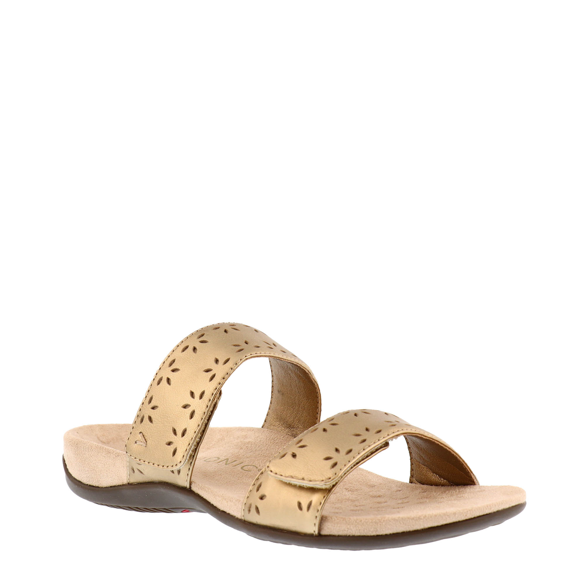 2 strap slide sandals