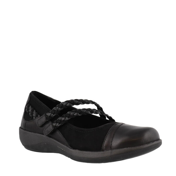 Aetrex Annie 2 Strap Braided Mary-Jane