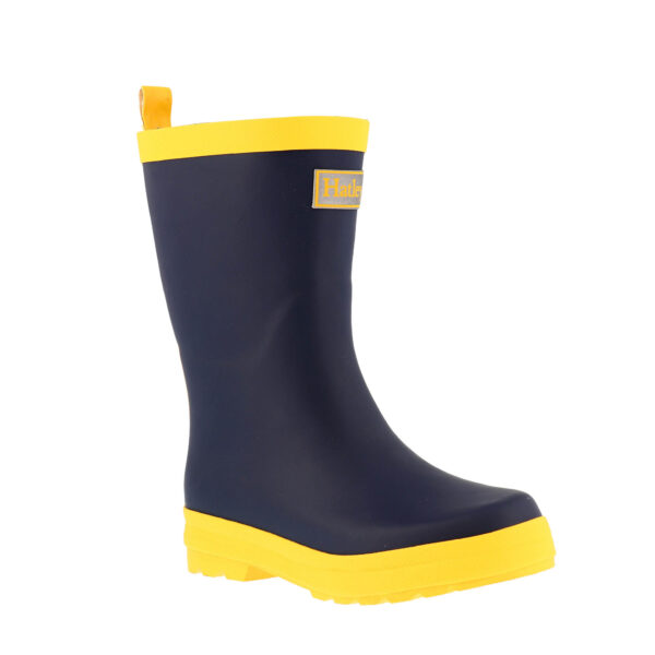 Hatley Kids Navy Yellow  Rain Boots