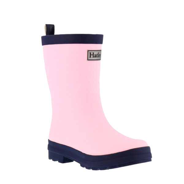 Hatley Kids Pink Navy  Rain Boots