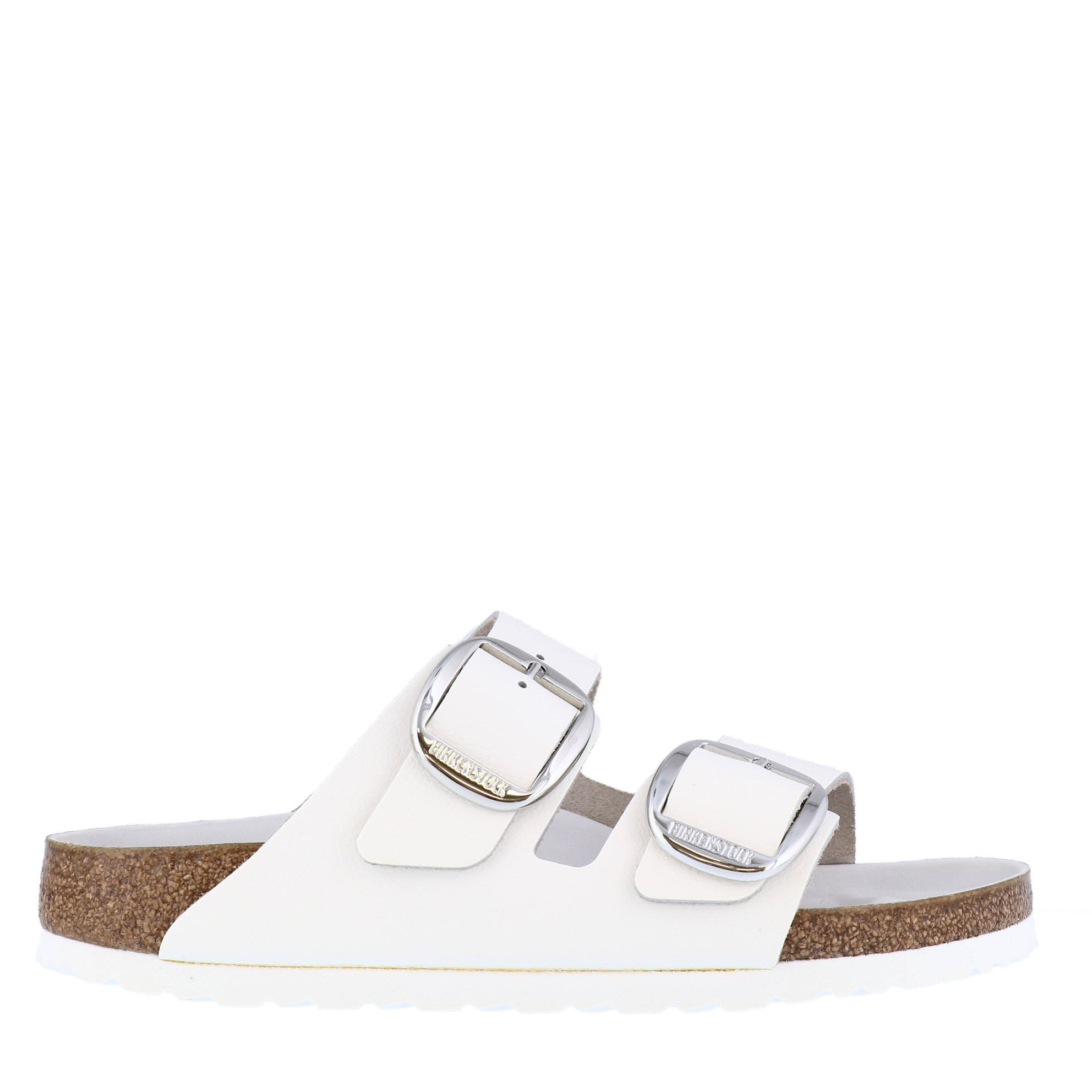 Birkenstock Arizona Bb White Ltr N - Kunitz Shoes