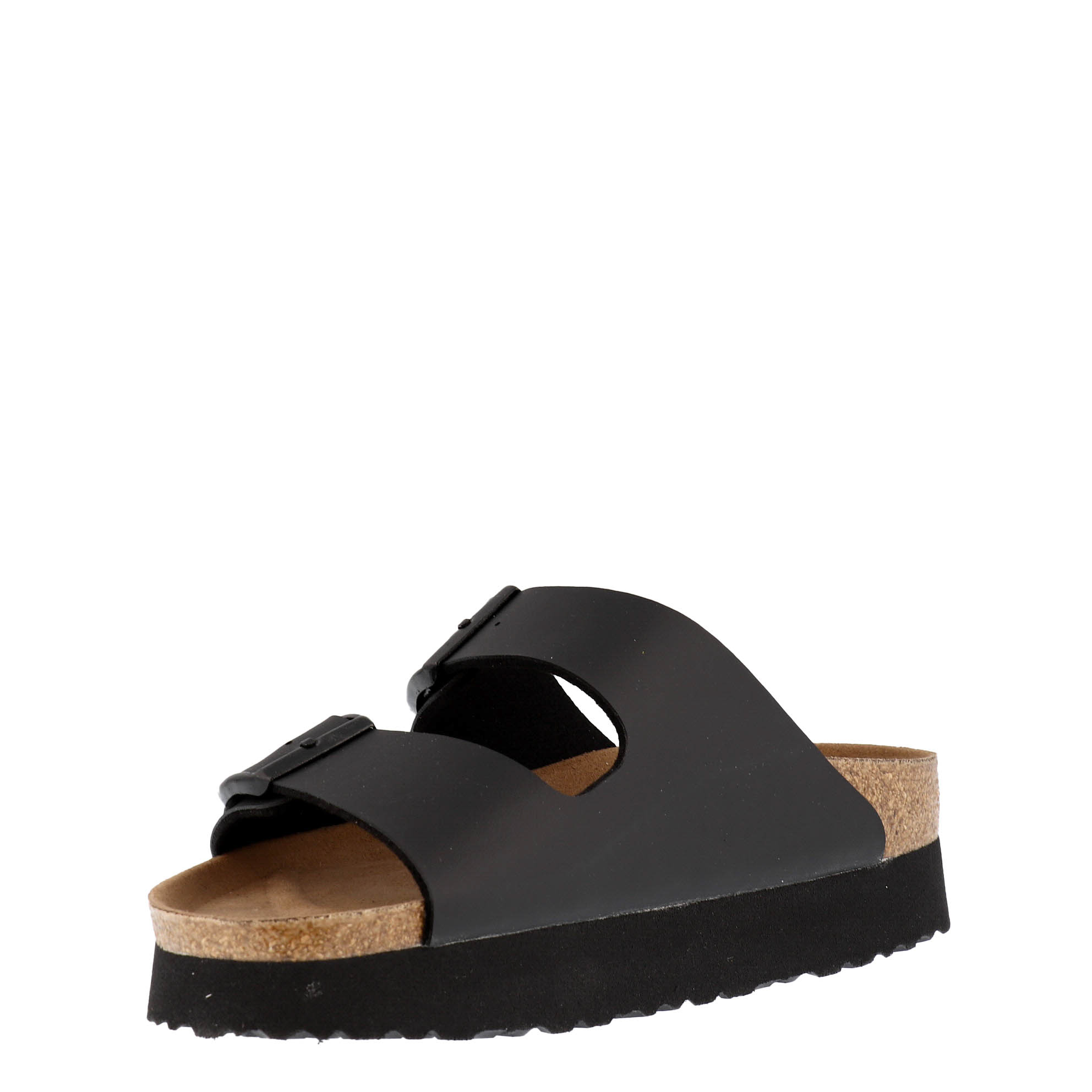 birkenstock arizona platform black