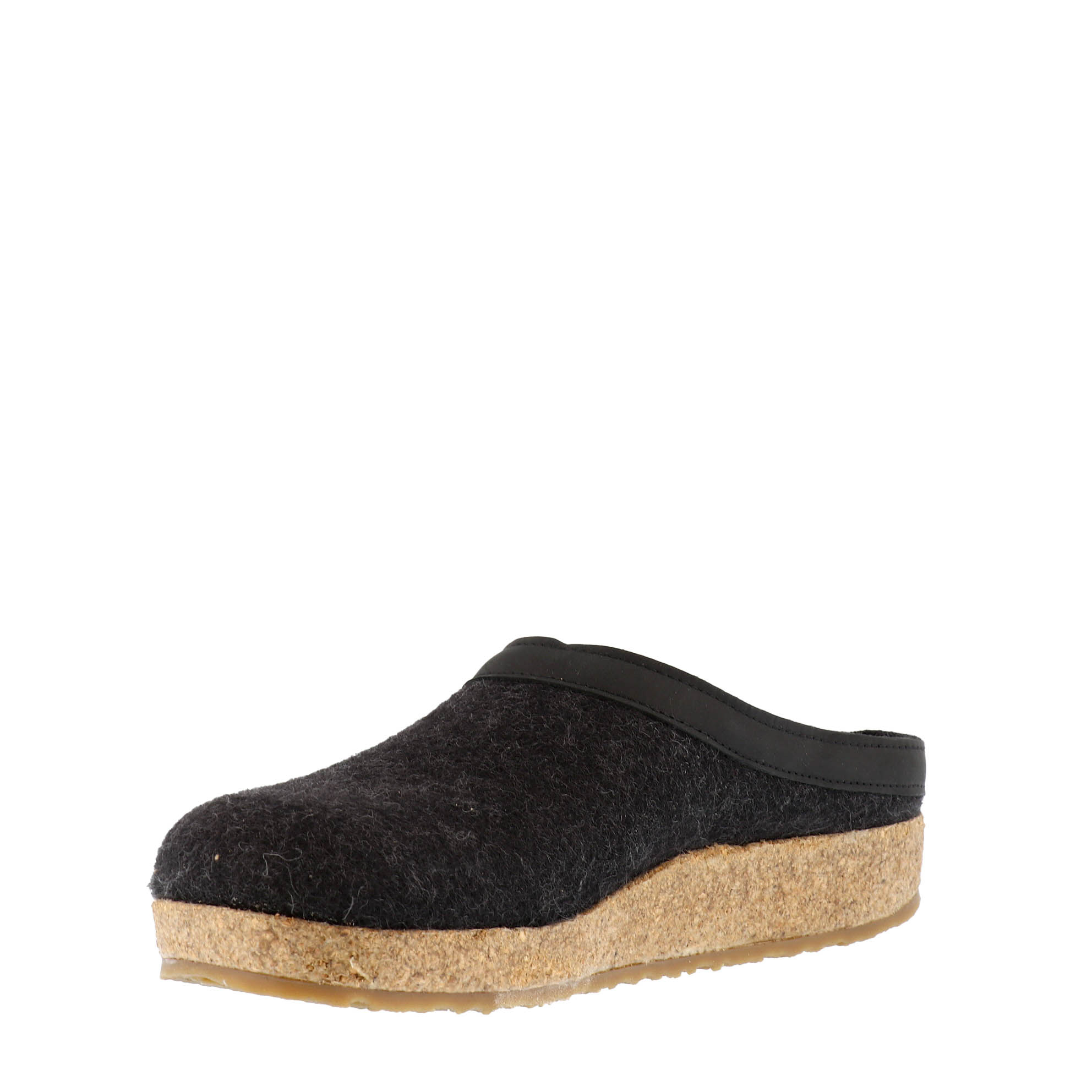 haflinger grizzly leather trim