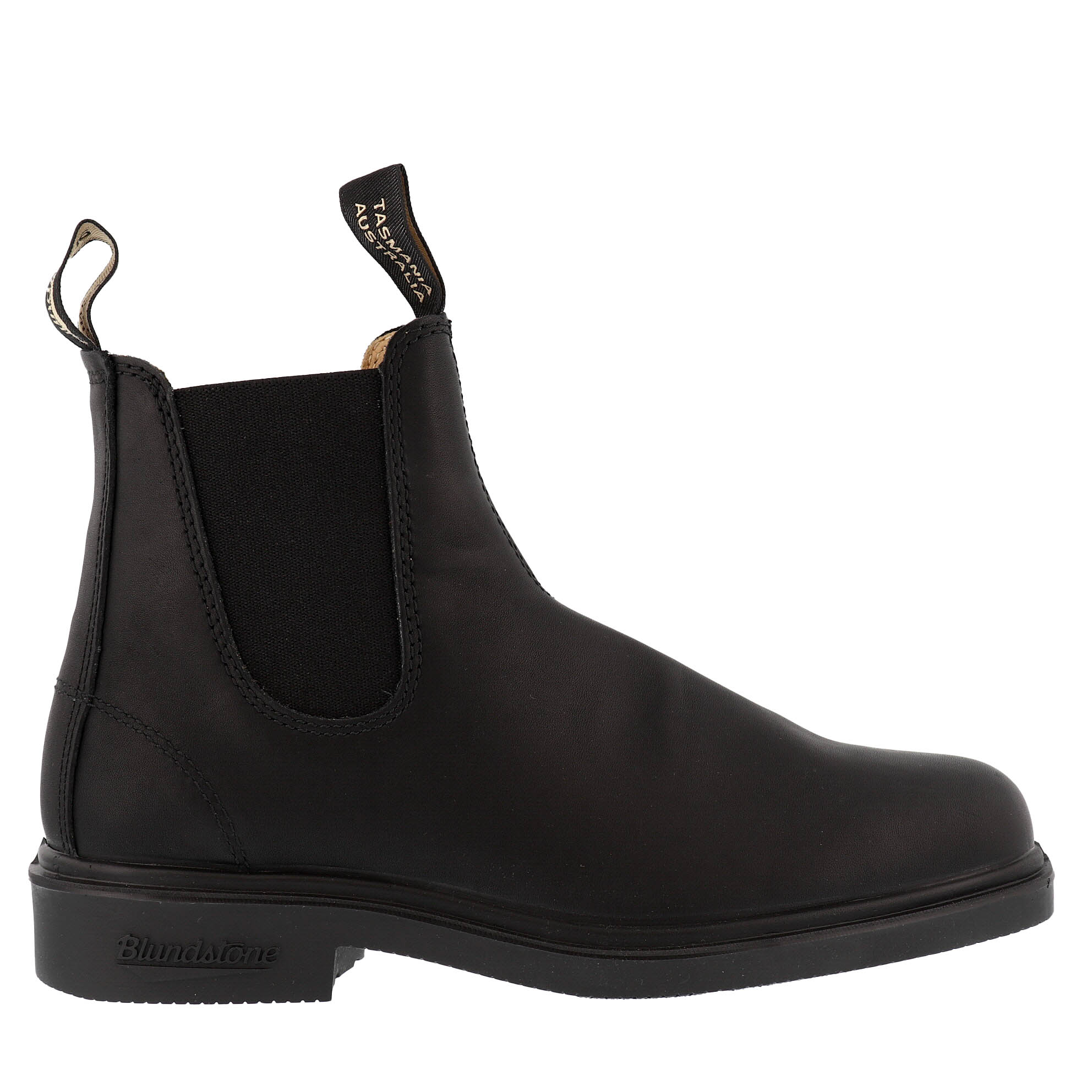 blundstone chisel toe black