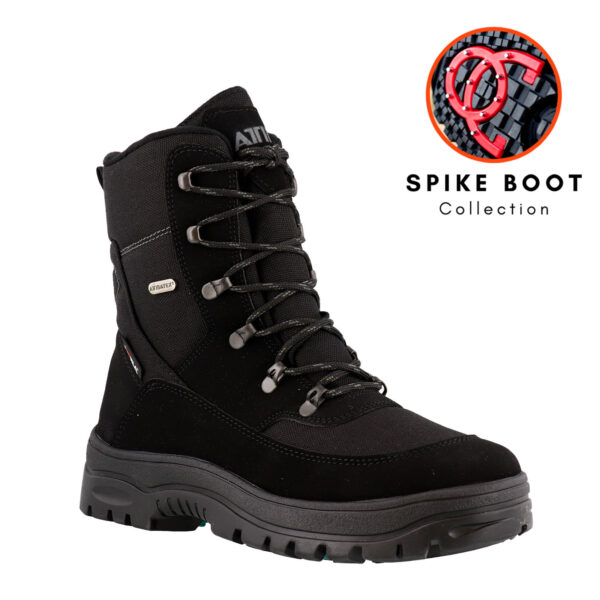 Attiba Men’s Tall Side Zip Spike Boot