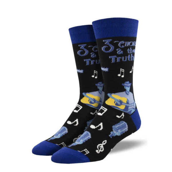 Sock Smith Mens 3 Chords And The Truth