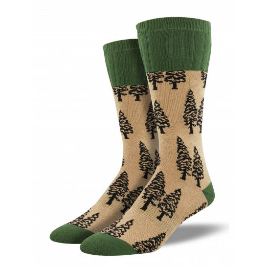 Sock Smith Mens Outlands Trees