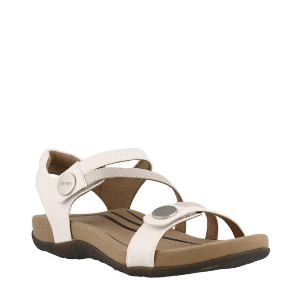 Aetrex Jess Quarter Strap Sandal