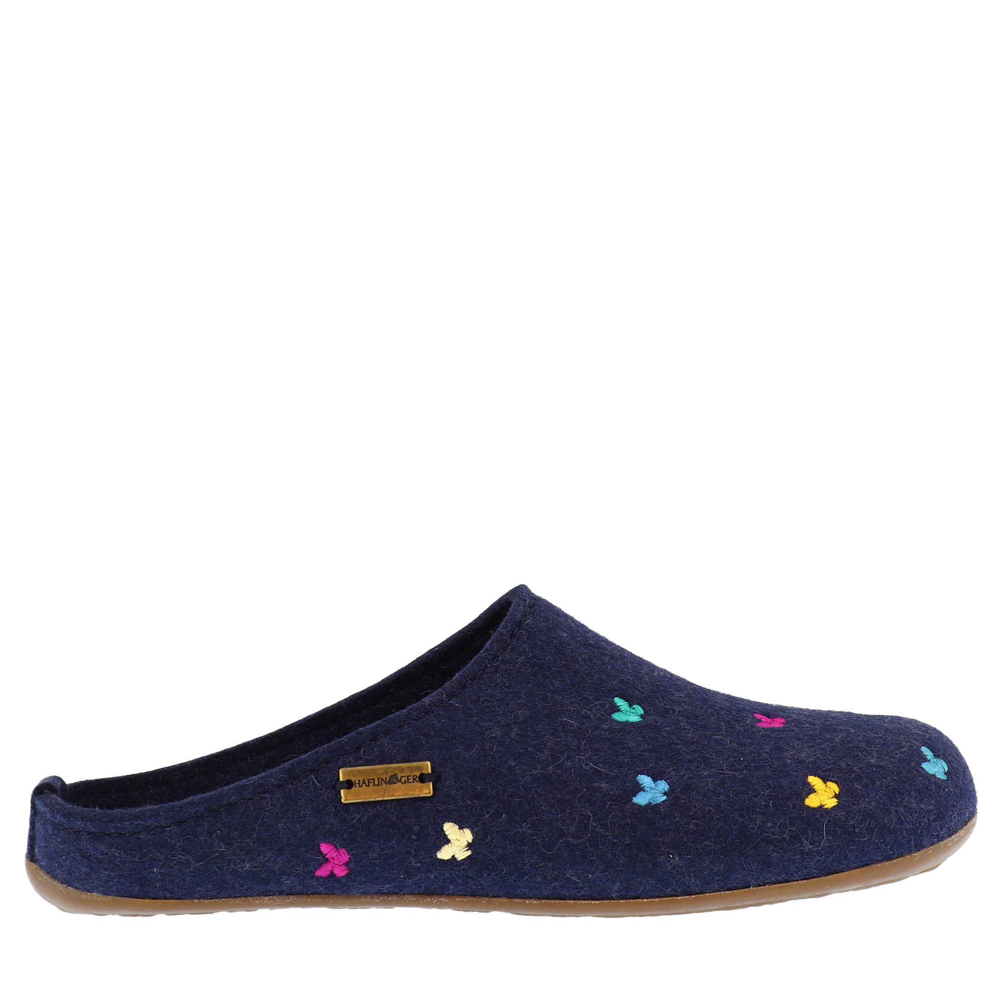 Haflinger Farfalline Pattern Slippers Kunitz Shoes