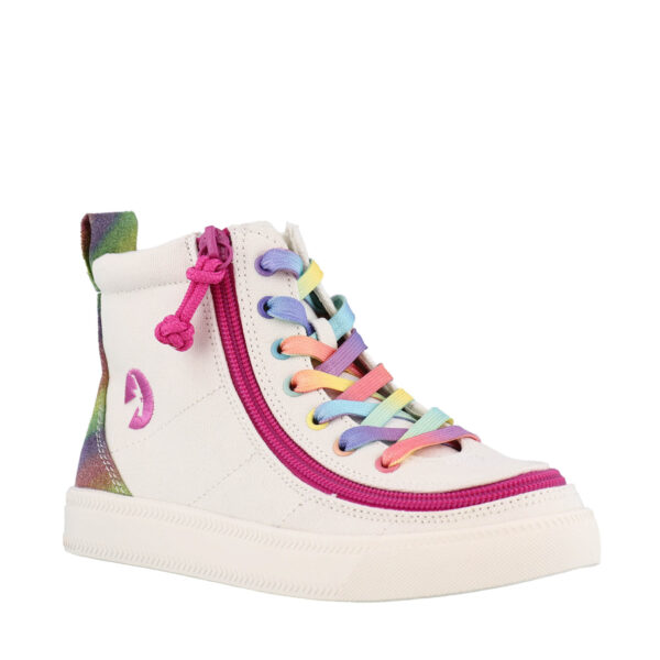 Billy Kids Classic Lace Highs White Rain