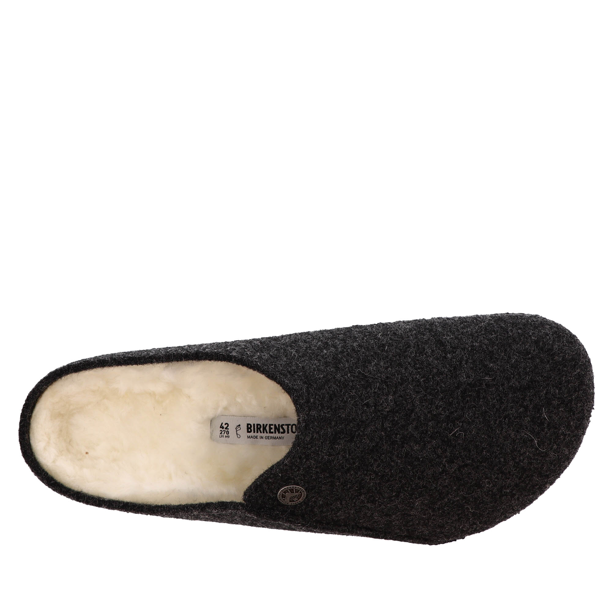 Birkenstock zermatt slippers discount anthracite