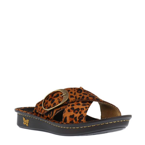 Alegria Vanya Cross Strap Slide