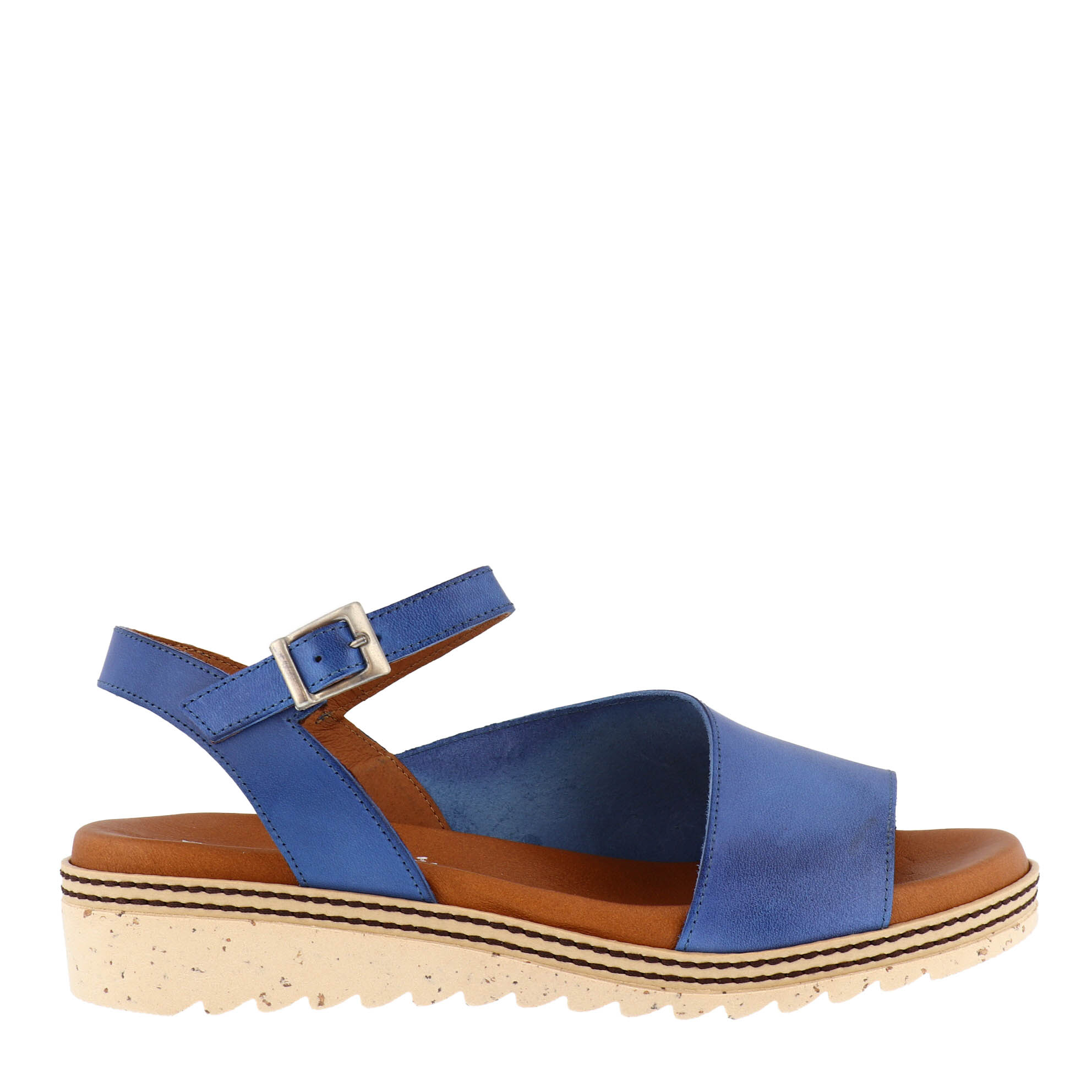 Dorking 8771 Wedge Asymmetric Sandal Kunitz Shoes