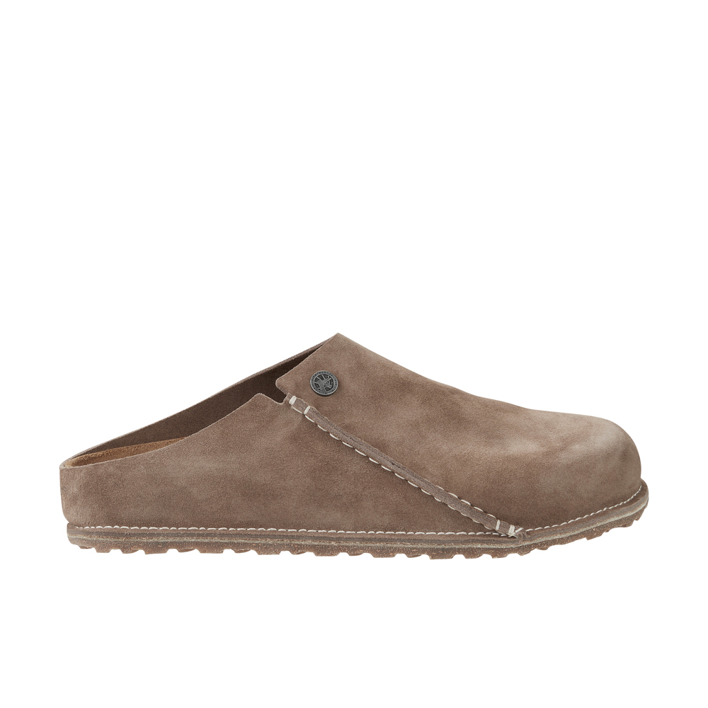 Birkenstock Zermatt 365 Gray Taupe Suede - Kunitz Shoes