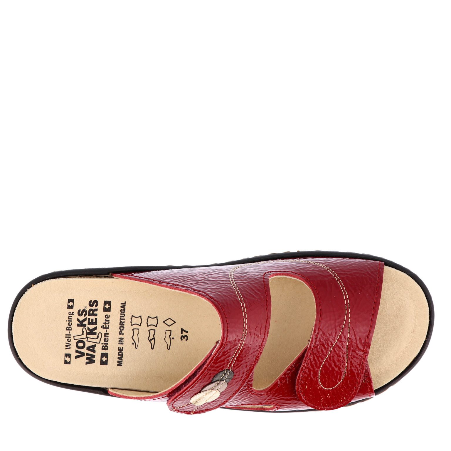 Volks Walkers Horasan 2 Strap Slide Kunitz Shoes