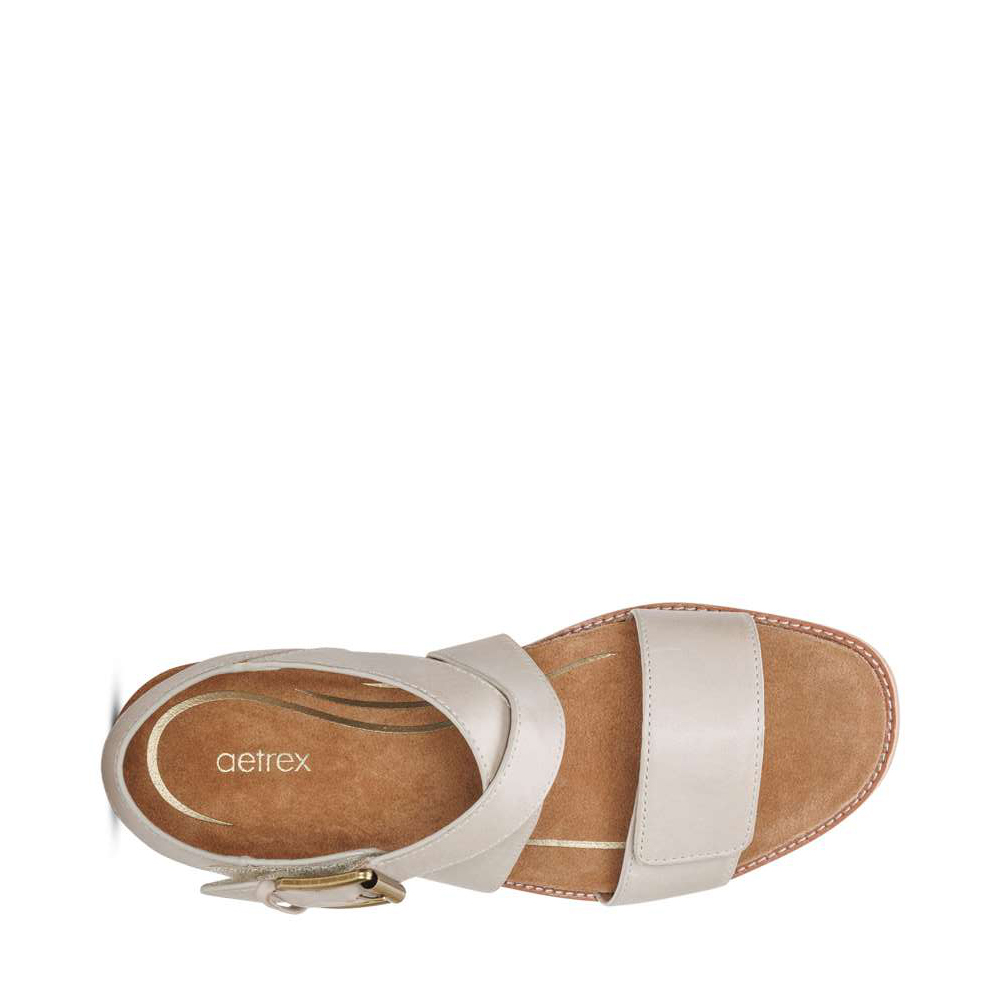 Kristin Cross Strap Sandals