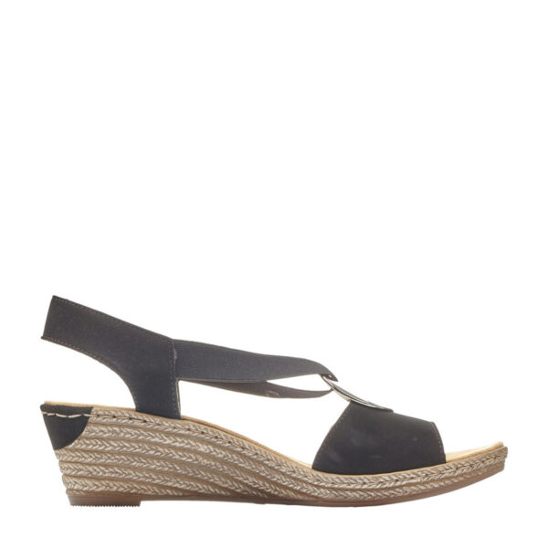 Rieker 624h6 Griesheim Wedge Sandal