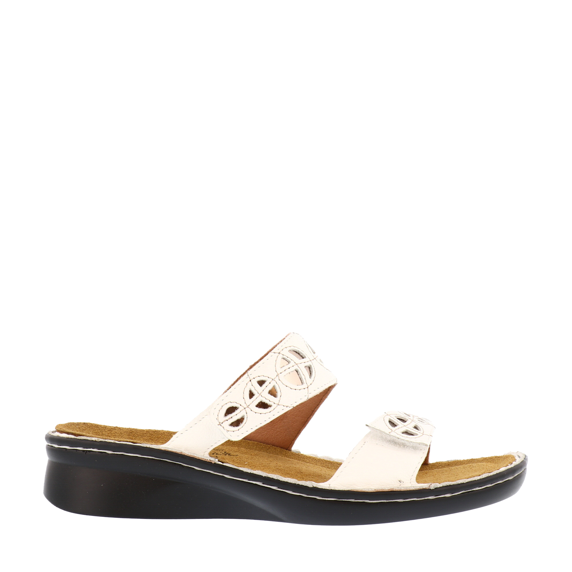 naot  MALTA  サイズ38 Naot Women's Cornet 2-strap Slide - Kunitz Shoes