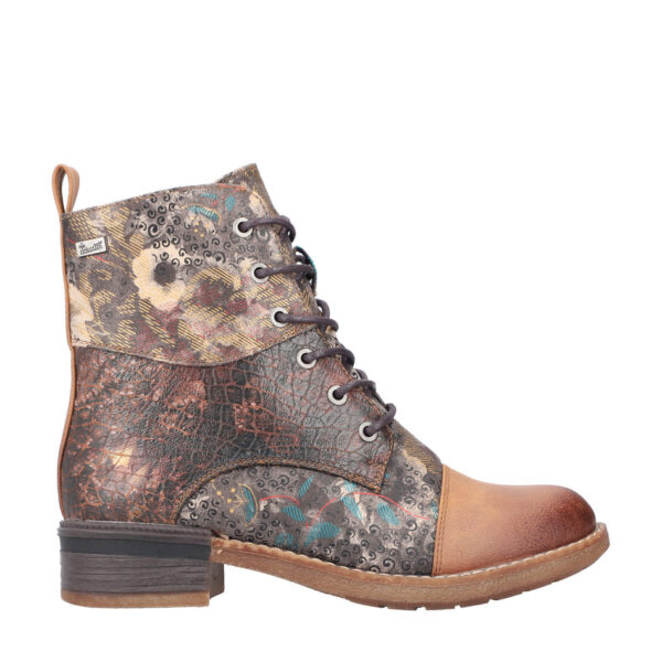 Rieker Wo 94611 Printed Short Boot